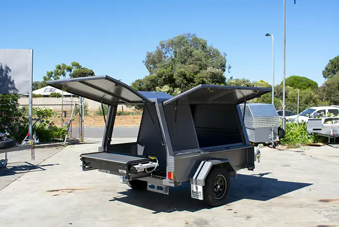 Trailer for Sale: 7x5 Tradie Enclosed BBQ Trailer